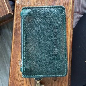 Green Leather Wallet